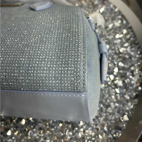 Kate Spade Madison Studded Denim Small Dolly Duffle NWT - Picture 14 of 17